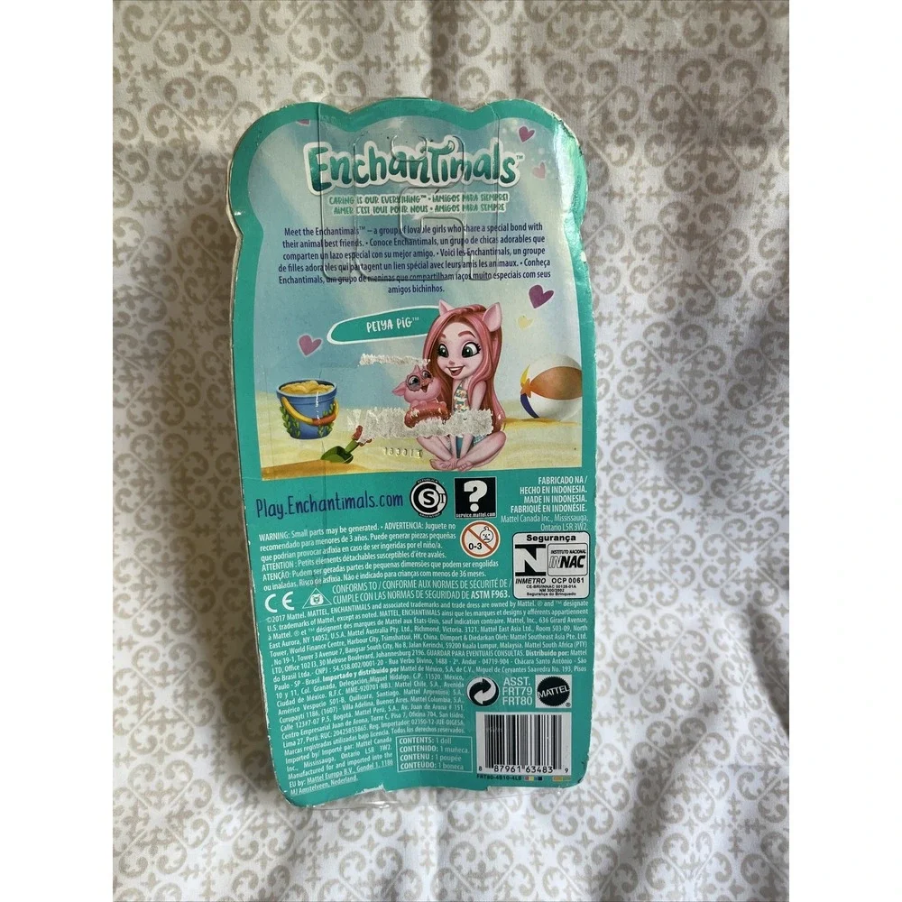 NEW Enchantimals Petya Pig Doll , Sealed‎
